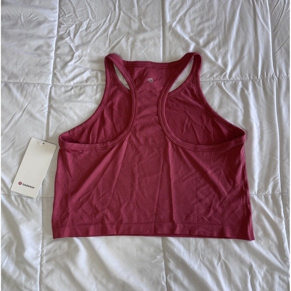 Lululemon Swiftly Tech Racerback Tank 2.0 Race Size 14 Dessert Red NWT - Picture 2 of 10